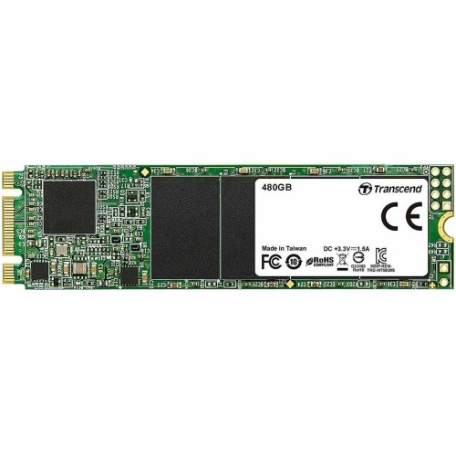 Твердотельный диск 480GB Transcend MTS820, 3D NAND, M.2, SATA III [R/W - 560/520 MB/s]